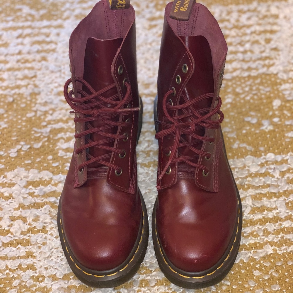 RARE: Dr. Martens 1480 Pascal Shiraz Buttero